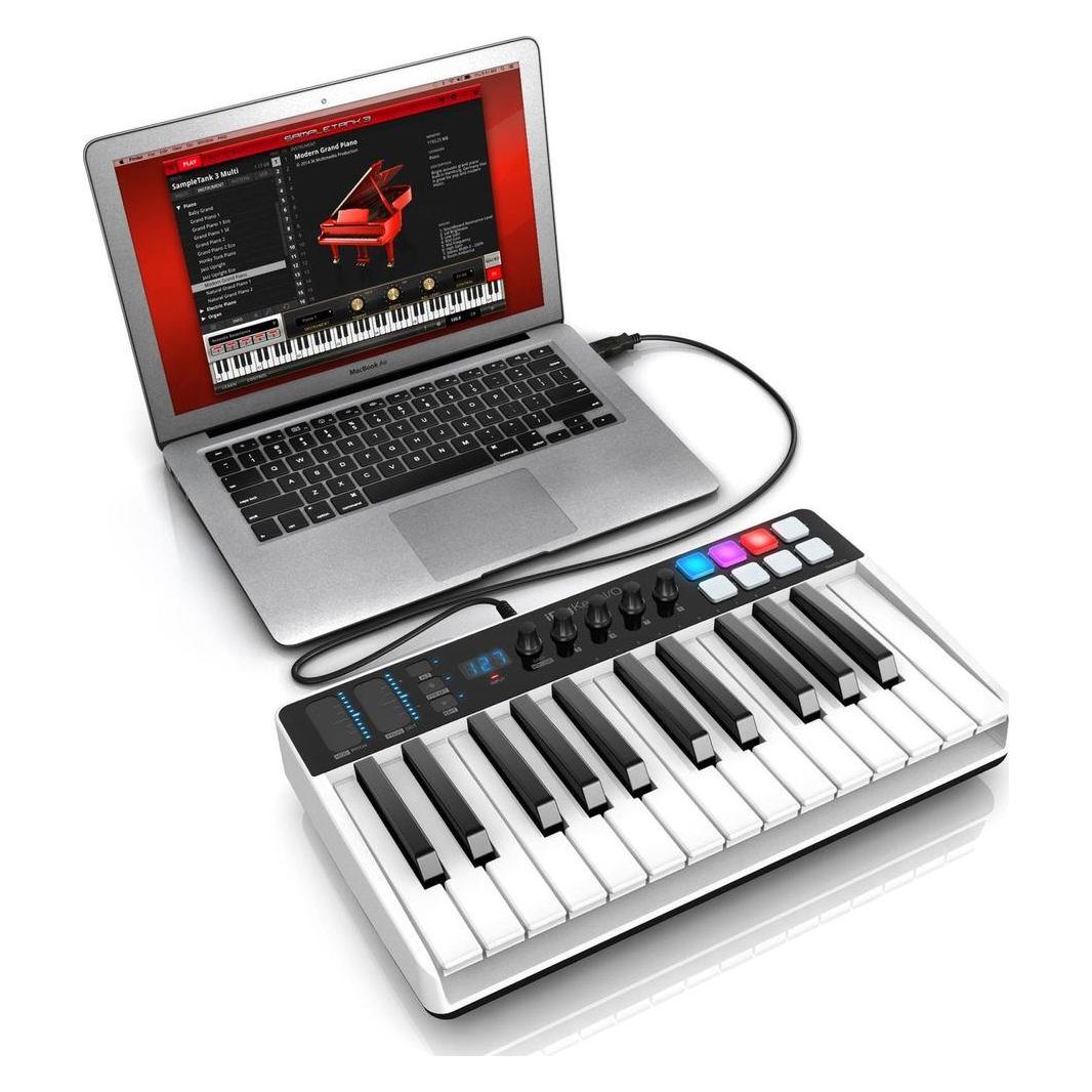IK Multimedia MIDI-Controller iRig Keys I/O (Keyboard) (IP-IRIG-KEYSIO25-IN)