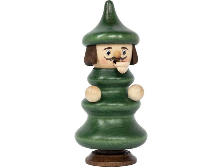 Räuchermännchen SAICO ORIGINAL Räucherbaum mit Gesicht , grün, Räucherdeko, Räuchermännchen, Höhe 16 cm
