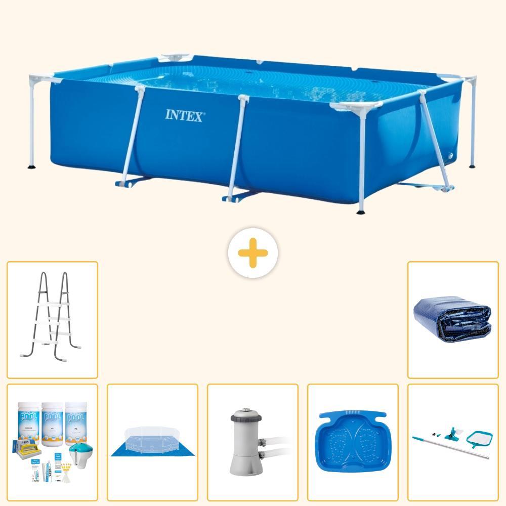 Rechteckiger Frame Pool - 300x200x75 cm - 8-teilig S20059
