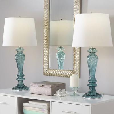 Lumisource Wendolyn Table Lamp Pair Glacier, Pair, Glacier