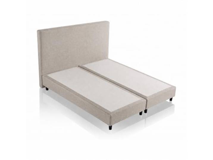 V6 Boxspringbett 208 Bestes Preis-Leistungs-Verhältnis (Beige, 140 x 200)- ohne Matratze