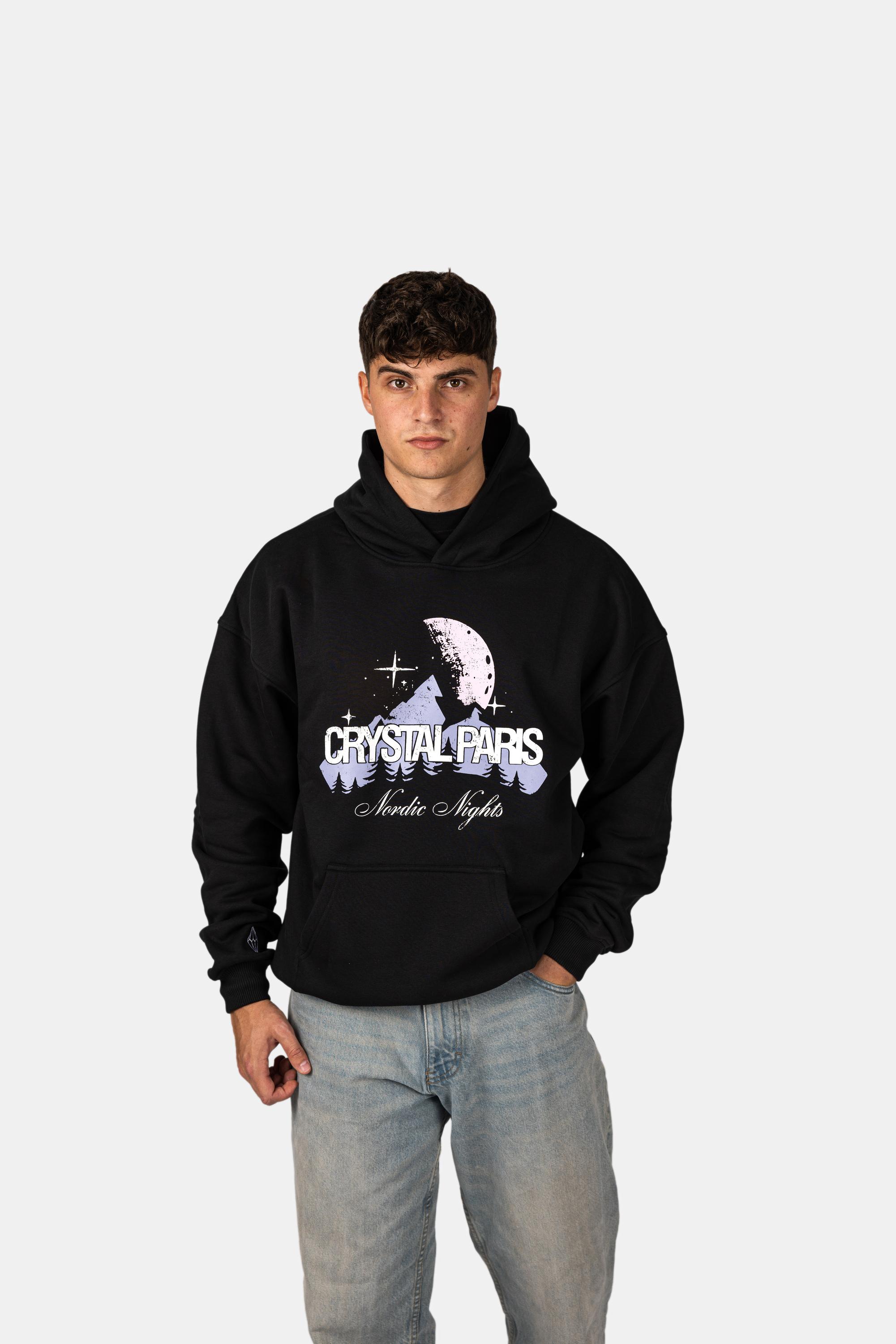 Crystal Paris Oversized hoodie North