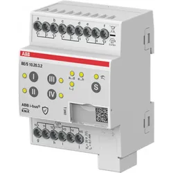 ABB BE/S10.20.3.2 Binäreingang, 10fach, Kontaktabfrage, manuelle Bedienung, REG