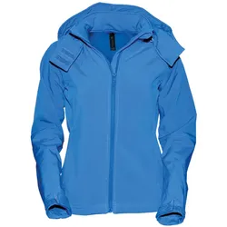B&C Ladies ́ Hooded Softshell, azure, L