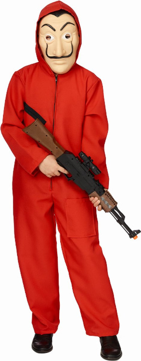 La Casa De Papel kostuum voor kinderen - Maat 152