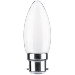 Paulmann LED Kerzenlampe B22d, 4,7W, 4000K, 470lm, matt PAUL-28900