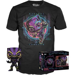 Funko MARVEL- Booble Head POP N° xx - Black Panther + T-shirt (L)