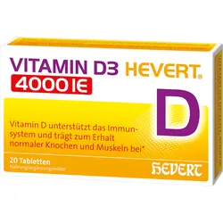Vitamin D3 Hevert 4000 Ie 20 ST