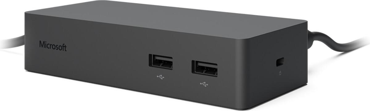 Microsoft Surface Dock 2, Microsoft, Surface Pro (5th Gen) Surface Pro (5th Gen) with LTE Advanced Surface Laptop (1st Gen) Surface Pro..., Microsoft Oberflächenstecker, Schwarz