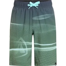 FIREFLY Kinder Badeshorts Ju.-Badeshorts Lucio B Corporate Digital, Größe 128 in Schwarz Schwarz
