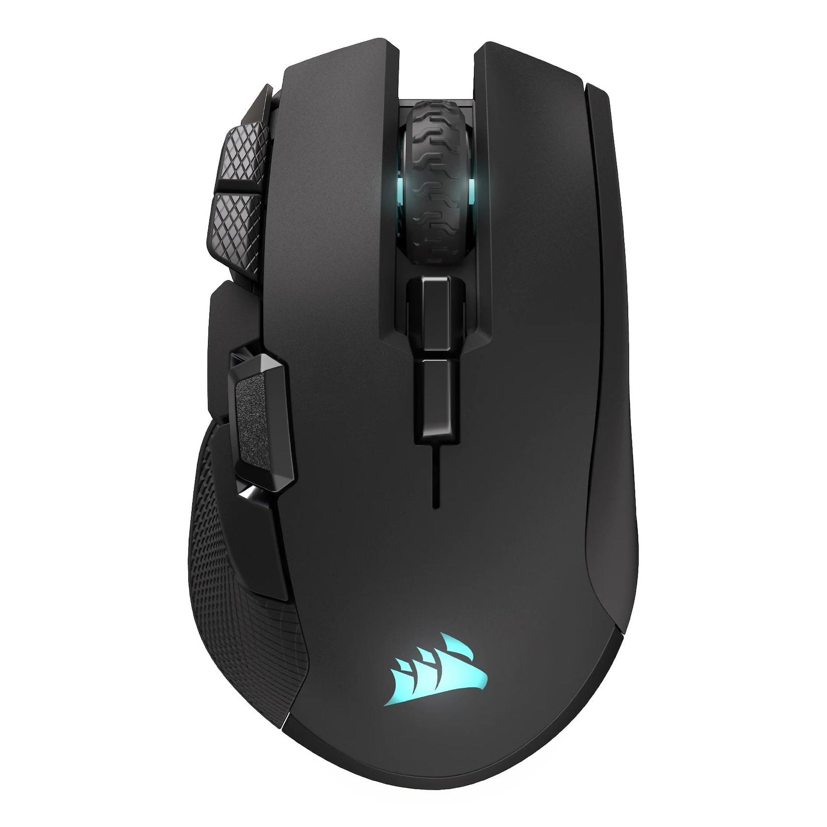 Corsair IRONCLAW Wireless SE, Schwarz Gaming-Maus (kabellos, 2,4 GHz, Bluetooth, USB-C)