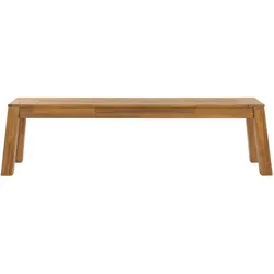 GARTENBANK Akazienholz hellbraun 160/36 cm Livorno