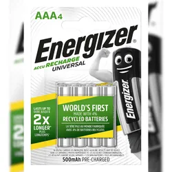 Energizer Akku HR 03-AAA-Micro 500 mAH - 4er Blister