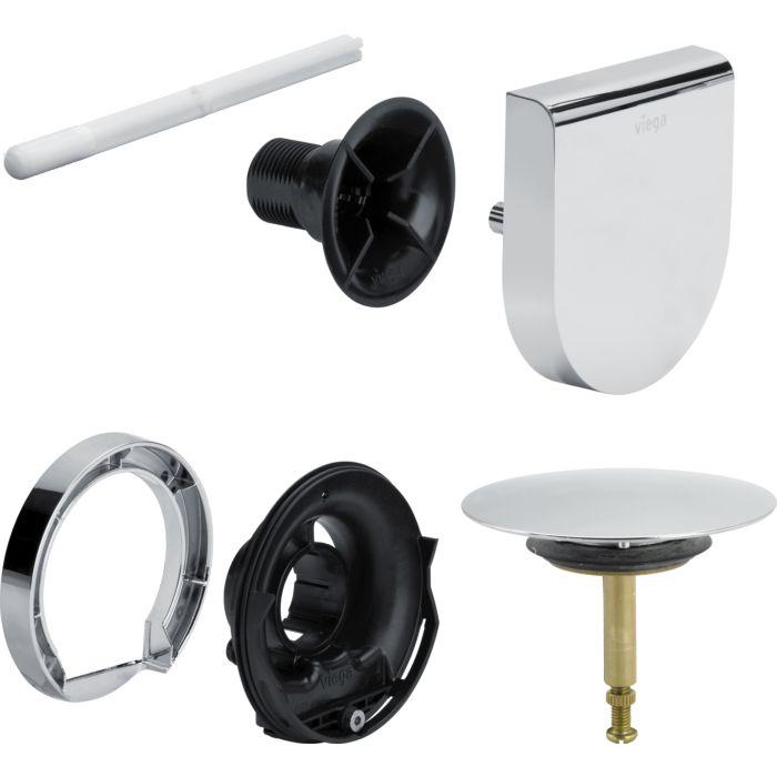 Viega Multiplex Trio MT9 Ausstattungsset 724580 chrom, Design MT9, Modell 6170.0