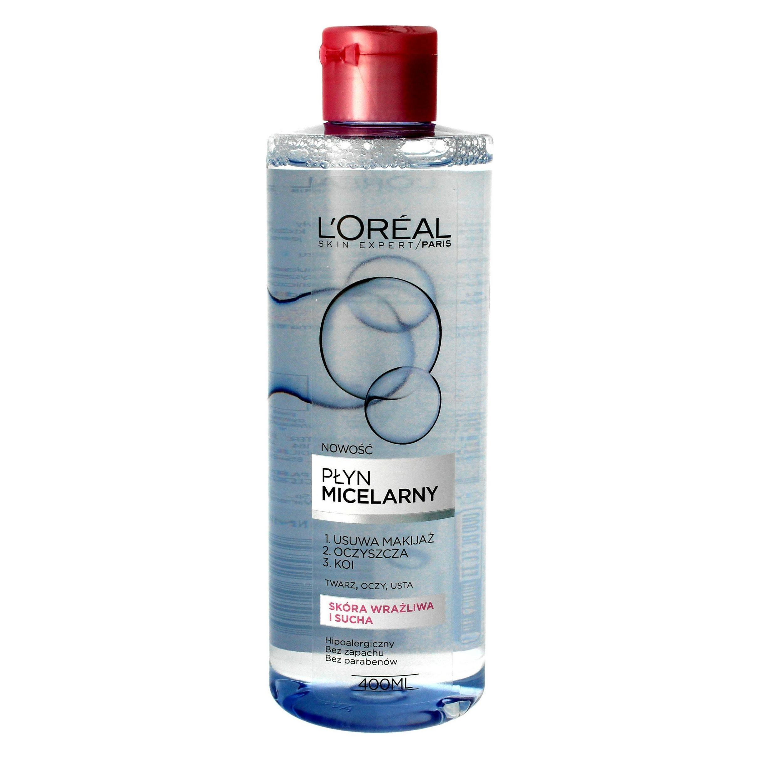 L'Oréal Paris Skin Expert Mizellenwasser (Gesichtswasser, Mizellenwasser, 400 ml) (3600523329939)