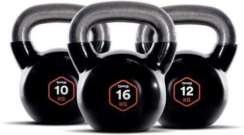 Taurus Vinyl Coated Kettlebells Set of 3 (10 - 16kg)