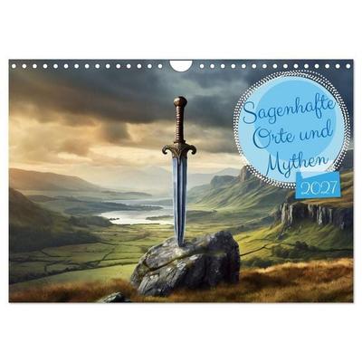 Sagenhafte Orte und Mythen (Wandkalender 2027 DIN A4 quer), CALVENDO Monatskalender