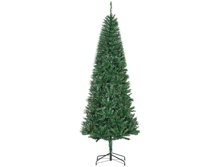 HOMCOM Sapin de Noël Artificiel 210H cm 865 Branches épines Imitation Nordmann Grand réalisme Vert