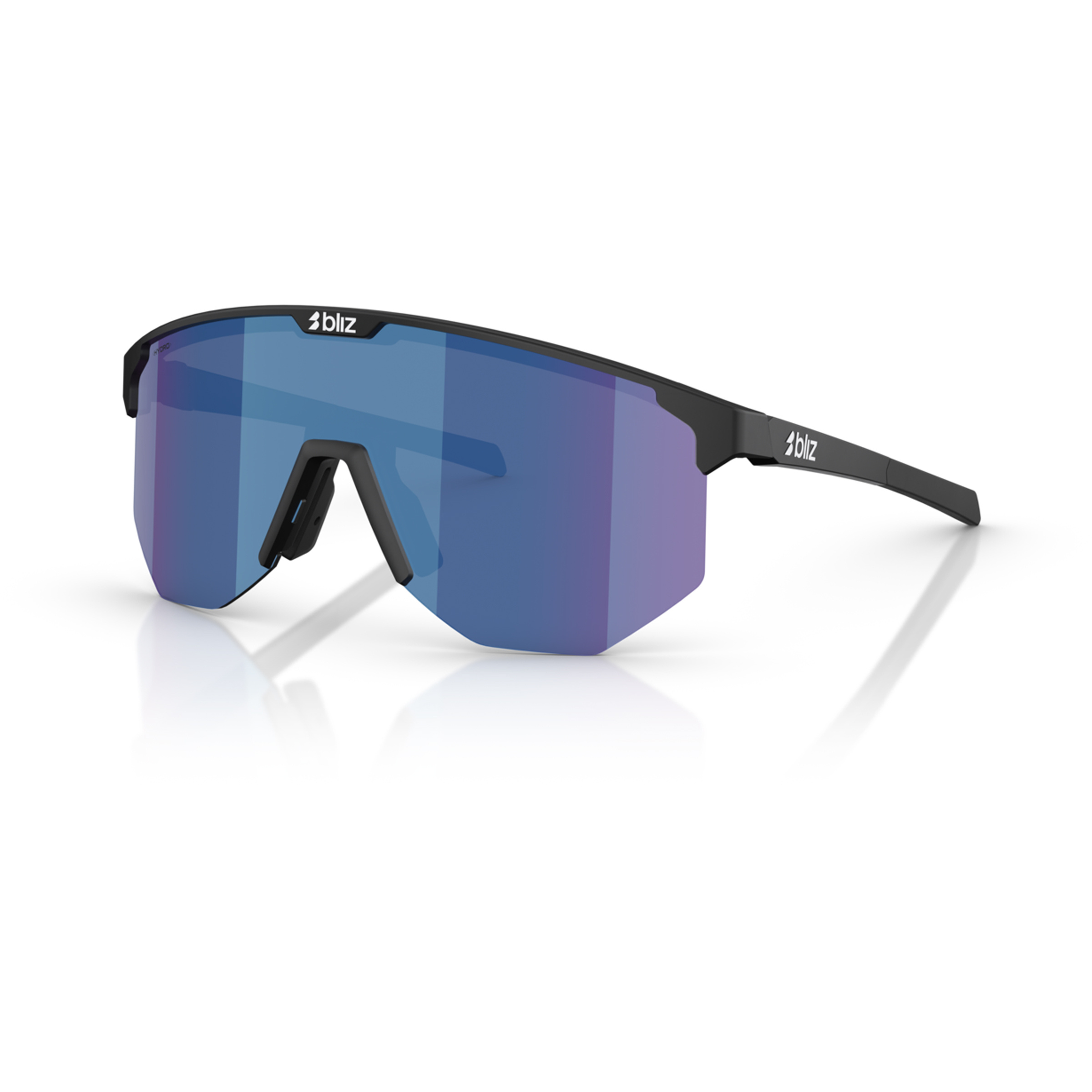 Bliz Hero Small Nordic Light Sportbrille Sportbrillen & Sportsonnenbrillen black-smoke blue Trekking