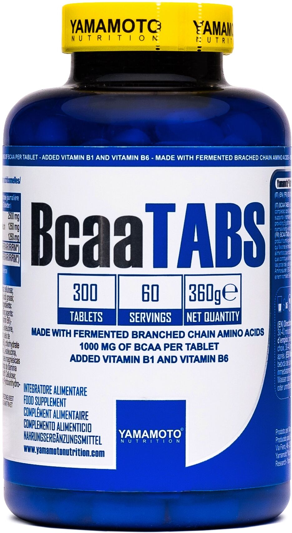 YAMAMOTO NUTRITION Bcaa Tabs 300 Compresse 