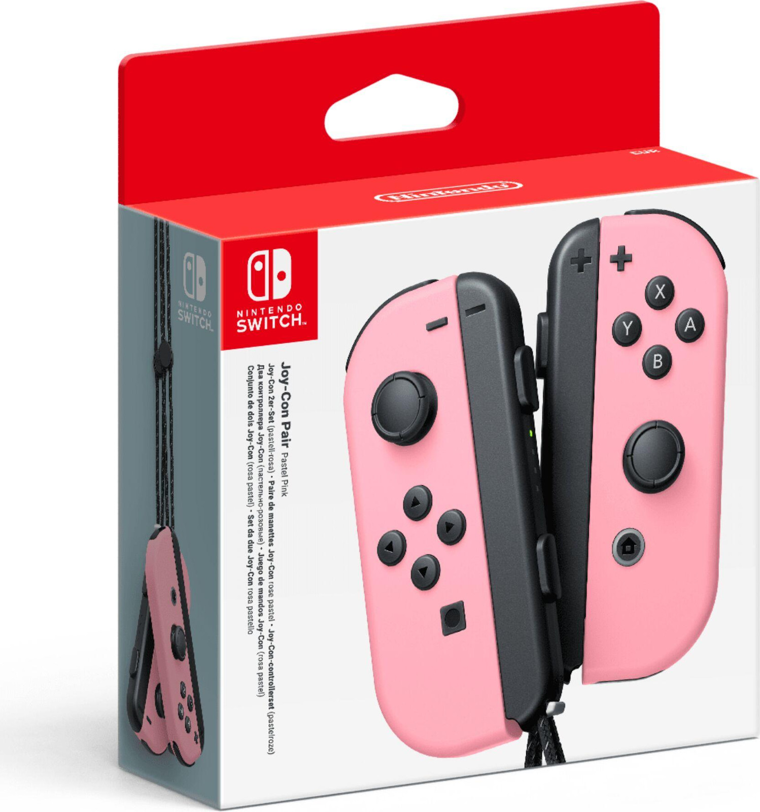 Nintendo Joy-Con, set van 2, pastelroze