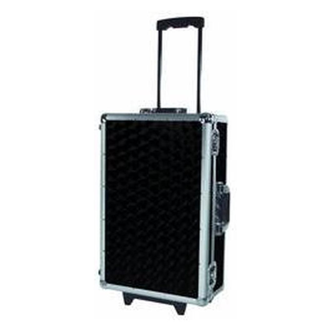 Roadinger CD-Case schwarz 120 CDs mit Trolley (Zubehör) (30122087)