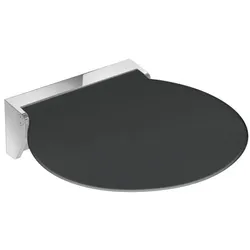 Hewi R380 Klappsitz 950.51.2259092 380 x 405 x 107 mm, Sitzfläche anthrazitgrau, verchromt