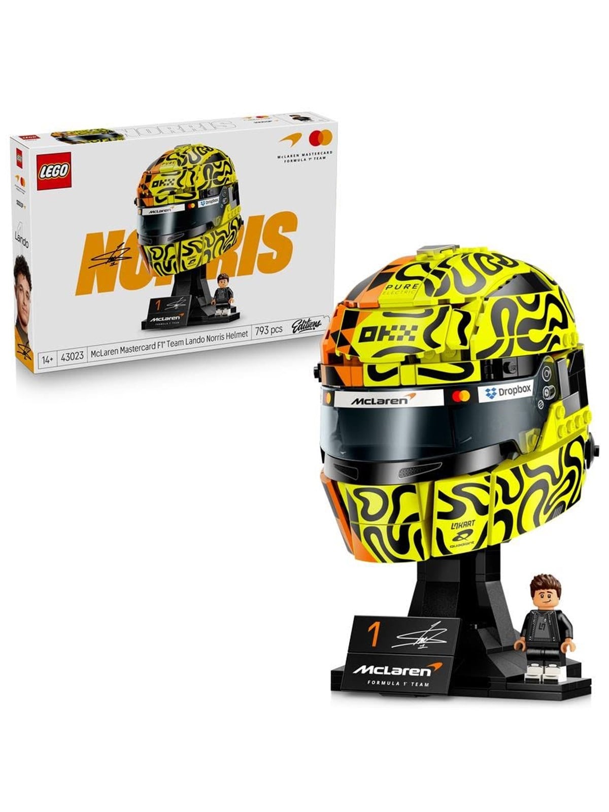LEGO Editions 43023 McLaren Mastercard F1 Team Lando Norris' Helm