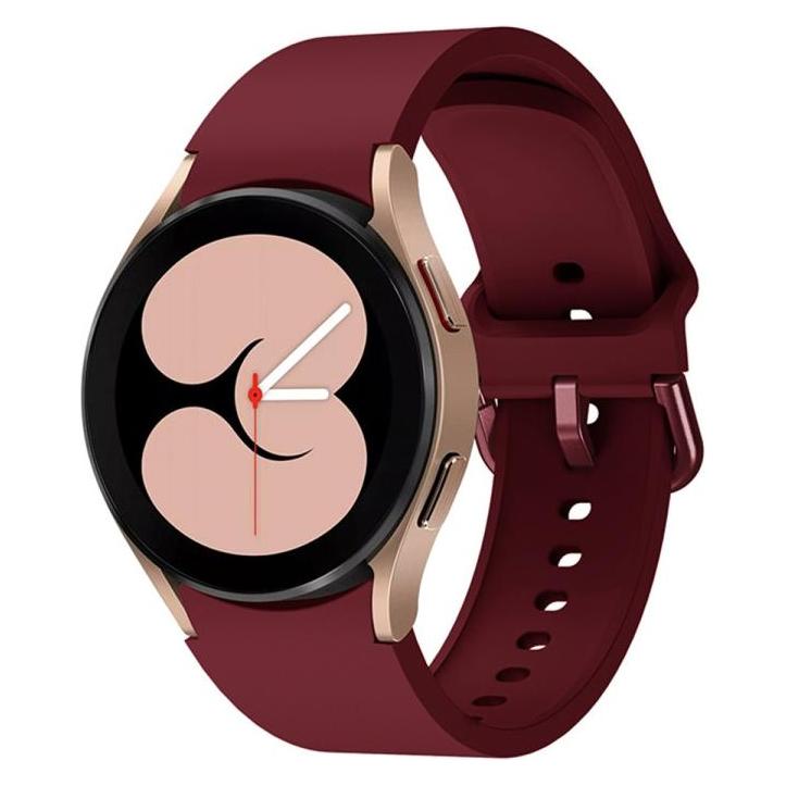 Cover-Discount Galaxy Watch 4 46mm - Sportarmband weinrot (46 mm, Silikon) (EDA001948004H)