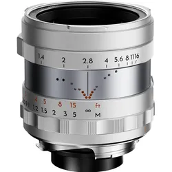 Thypoch Simera 35mm f1.4 for Leica M (Leica M, APS-C / DX), Objektiv, Silber