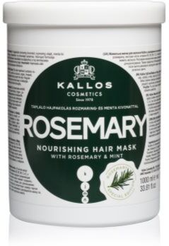 Kallos KJMN Professional Rosemary máscara para cabelo 1000 ml. KJMN Professional Rosemary