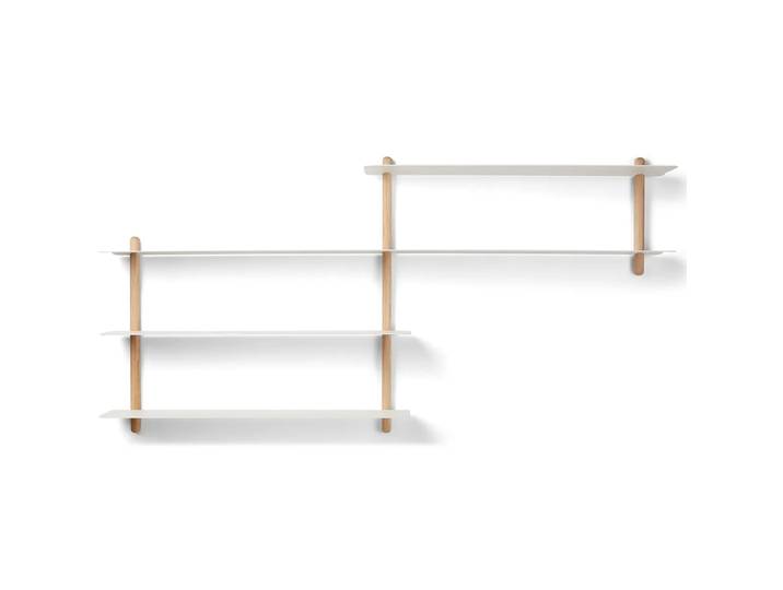 Gejst Nivo plank B Licht eikenhout-wit