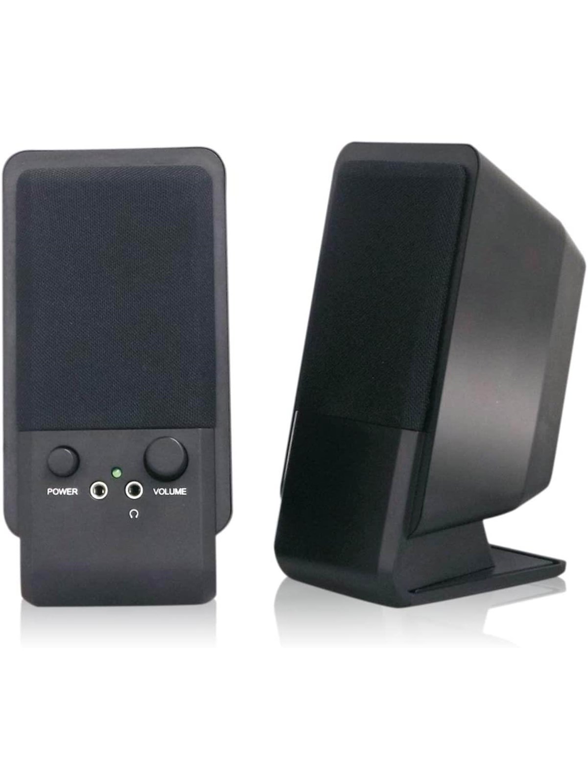 MediaRange Compact Desk Speakers - Black - Schwarz