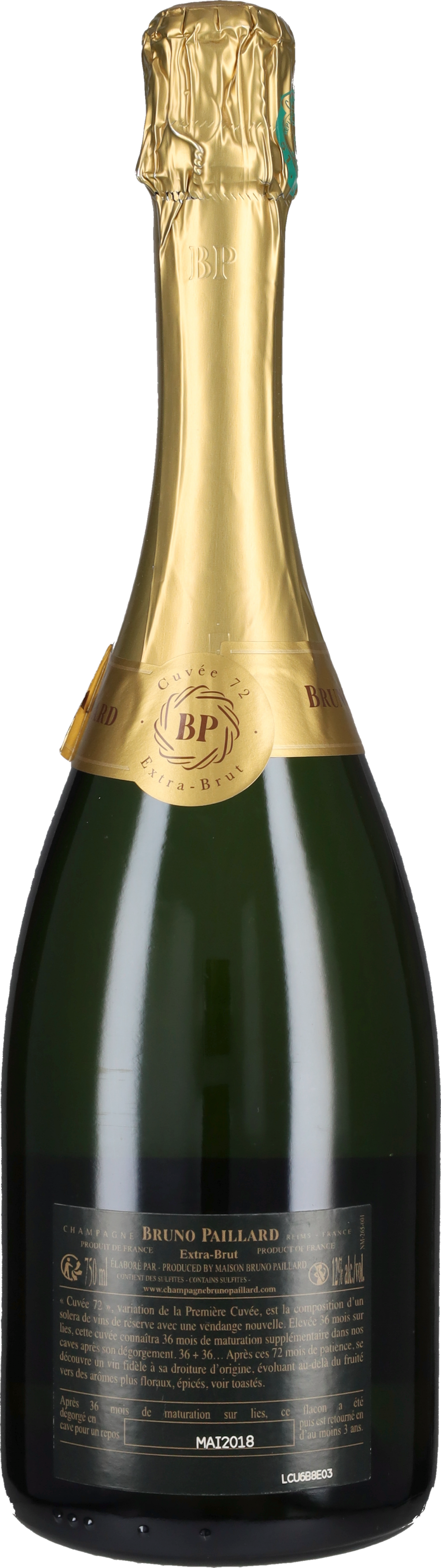 Paillard Bruno Champagne Brut 'Cuvée 72' Bruno Paillard