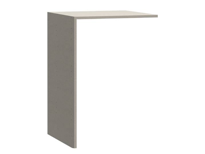 Schrankeinteilung 54 x 78 x 53cm Grau Spanplatte, foliert