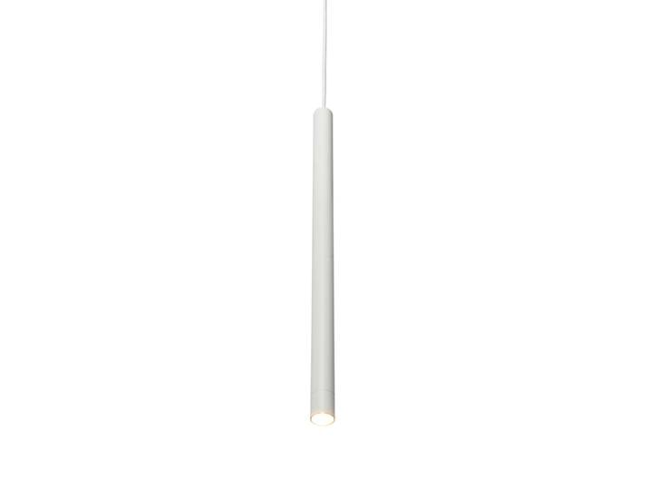 Suspension moderne blanche pour système sur rail monophasé -