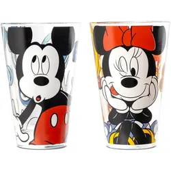 Trinkglas Set Mickey & Minnie