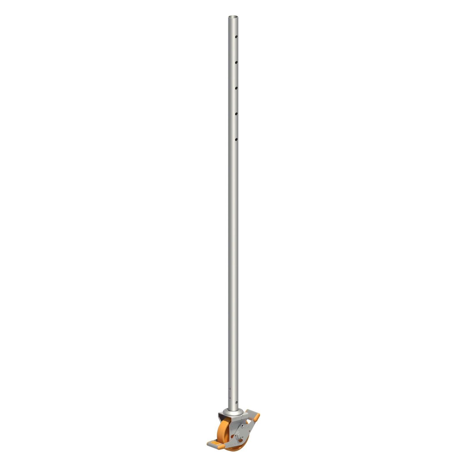 Layher Standrohr mit Lenkrolle 1312150 (195 cm) (229220)