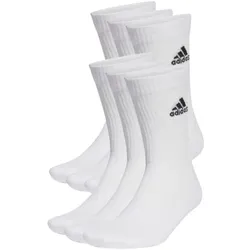 adidas Cushioned Crew Socken 6er Pack - weiß - 34-36