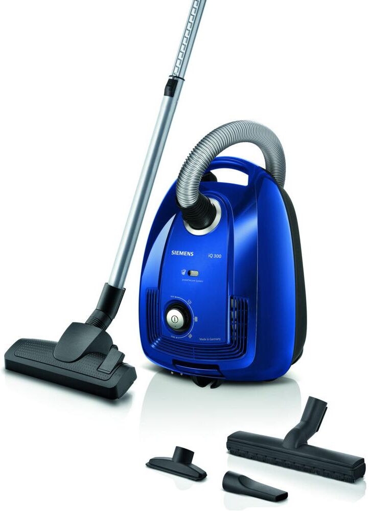 Siemens Bodenstaubsauger "iQ300 blau", blau, B:26,5cm H:29,5cm T:41cm, Bodenstaubsauger, Bodenstaubsauger blau Einheitsgröße