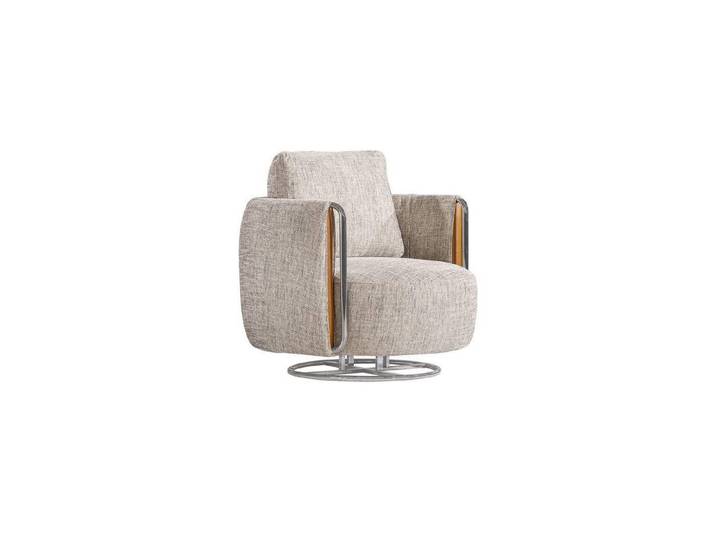 JVmoebel Sessel Eleganter grauer Design Sessel mit hochwertiger Polsterung (1-St., Sessel), Made in Europe