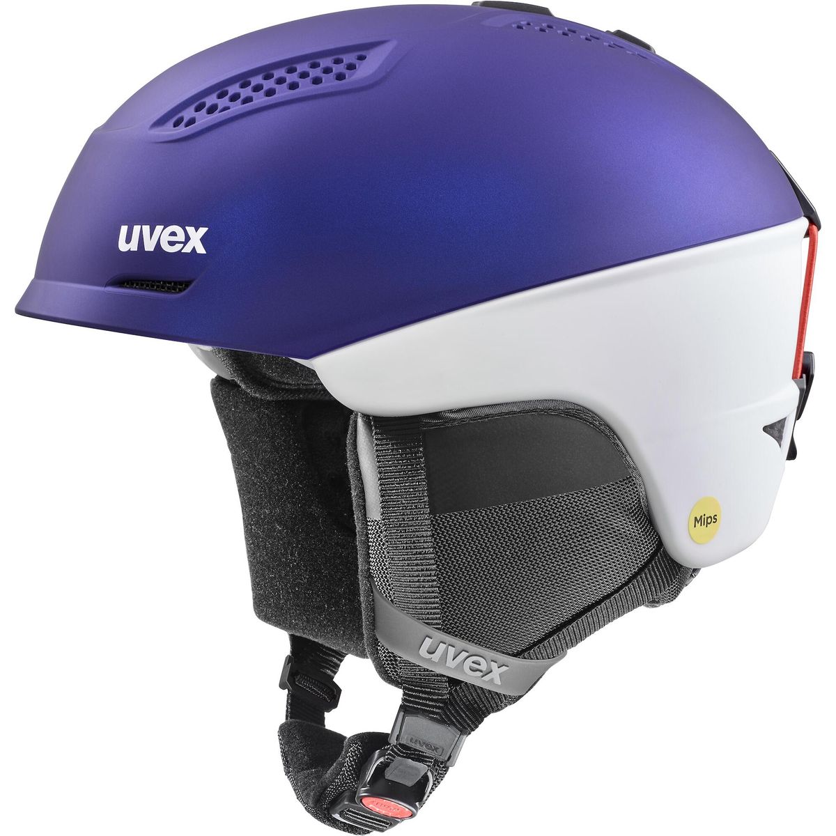 Uvex Ultra Mips purple bash-white matt 51-55 cm S5663059003