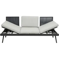 Gartensofa outdoor 3 Sitzer BALI (LBH 72x198x88 cm) - LBH 72x198x88 cm