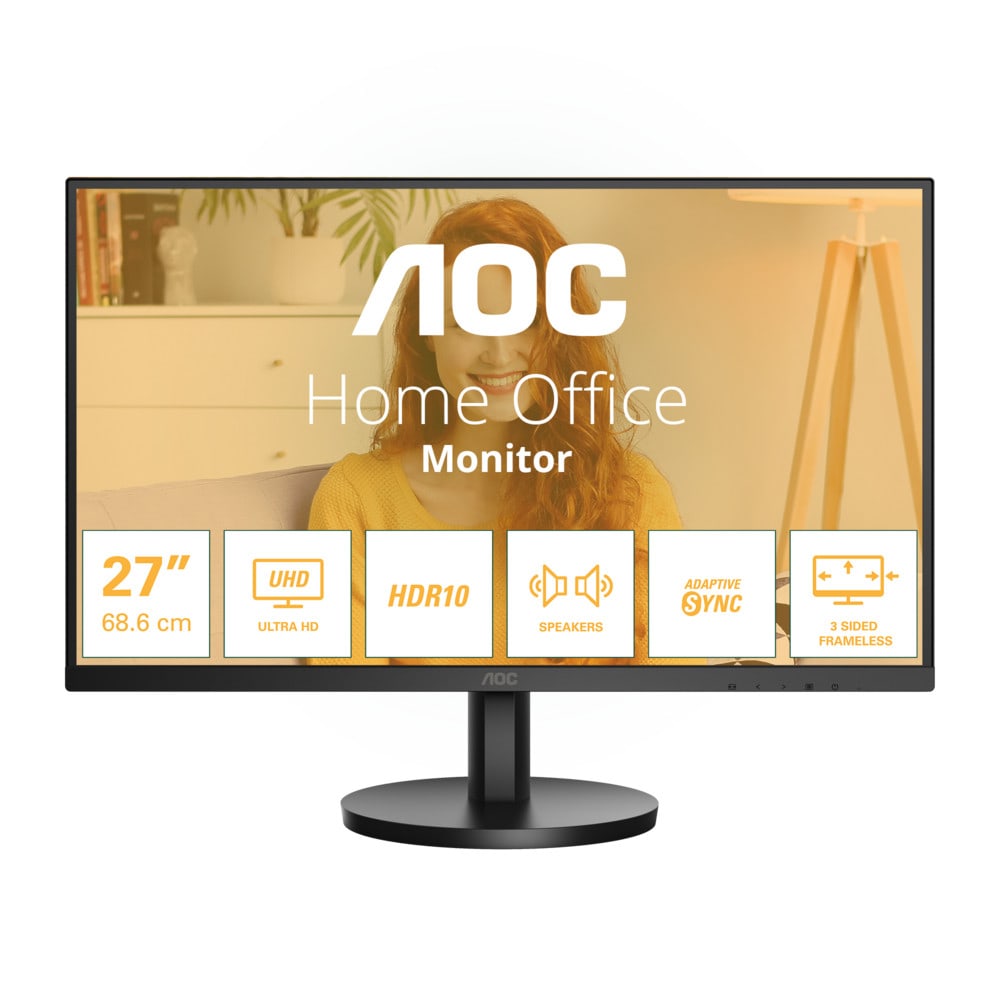 AOC U27B3A 27 Zoll 4K (UHD) IPS Panel 16:9 Monitor