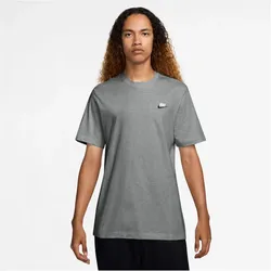 NIKE Sportswear Freizeit T-Shirt Herren 086 - smoke grey/white/black XXL