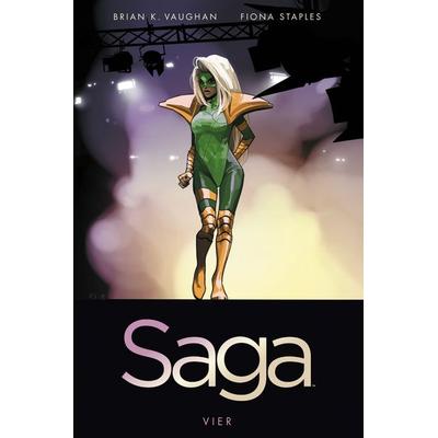 Saga 4, Gebundene Ausgabe von Brian K. Vaughan, Cross Cult Entertainment, 978-3-86425-190-0