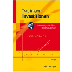 Investitionen, Fachbücher von Siegfried Trautmann