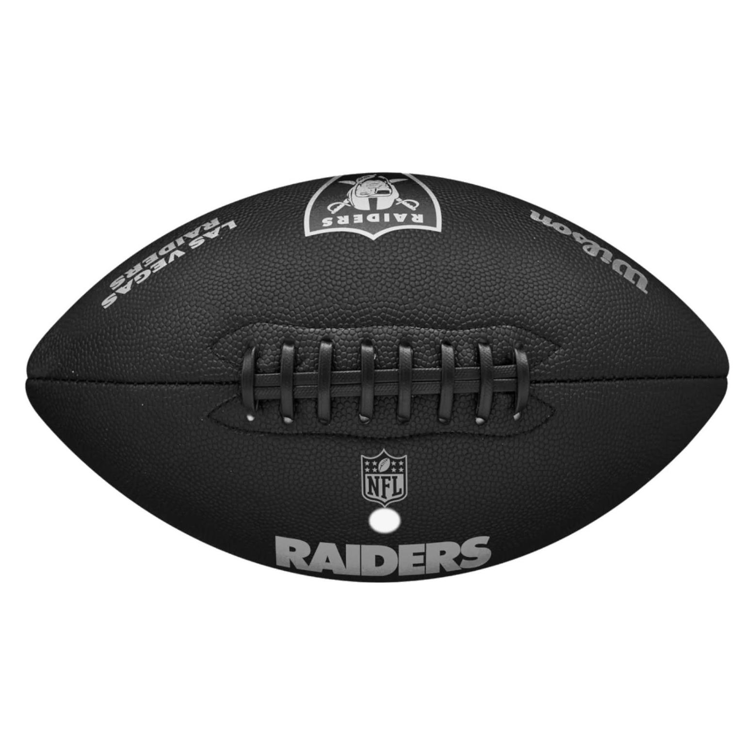 Wilson NFL Team Metallic Premiere Las Vegas Raiders Ball (WF4015817XB)