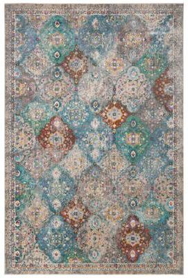 SAFAVIEH Luxor Deepti Floral Distressed Rug