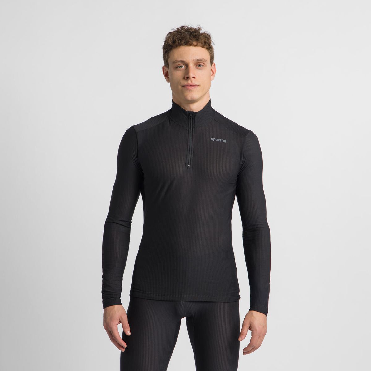 Sportful Winter Tee Halfzip black (002) L 0426517-002-L